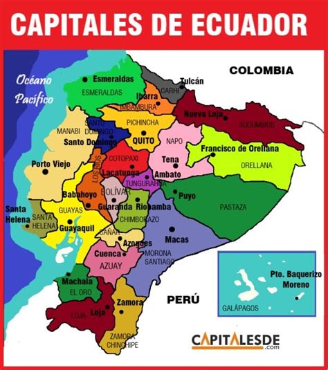Provincias Y Capitales Del Ecuador Provincias Del Ecuador Ecuador Images And Photos Finder