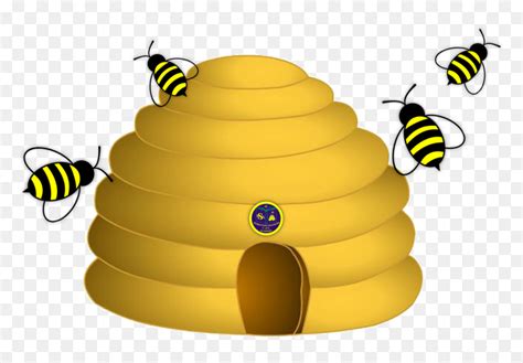 A bee on an airplane. Bee Hive Clipart Yellow Bee - Clip Art Transparent ...