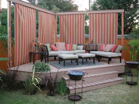 To build a bamboo privacy screen, for example, you need thin wood strips, exterior wood stain in case you have some old doors sitting around waiting to be used in a creative diy project, this is this herringbone privacy screen is pretty cool. Simple and Easy Backyard Privacy Ideas - MidCityEast