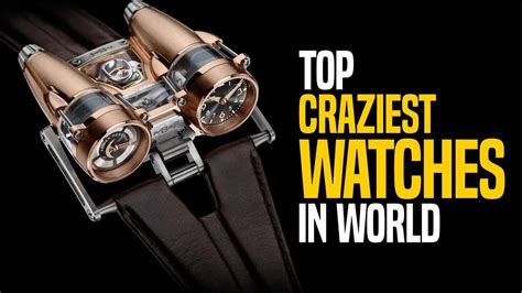 Top 10 Craziest Watches Ever You Wont Believe How Crazy They Look