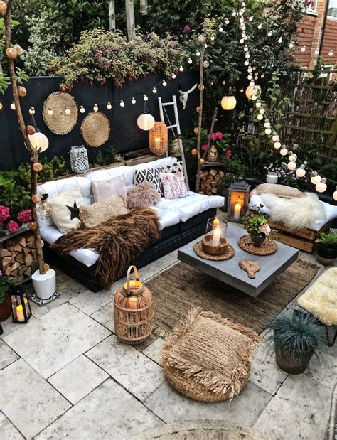 Our Favorite Patio Spaces Tips To Bring Boho Vibes To