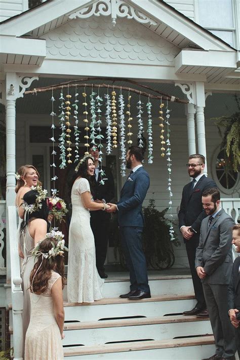 12 Couples Who Know That The Best Wedding Venue Is Home Sweet Home