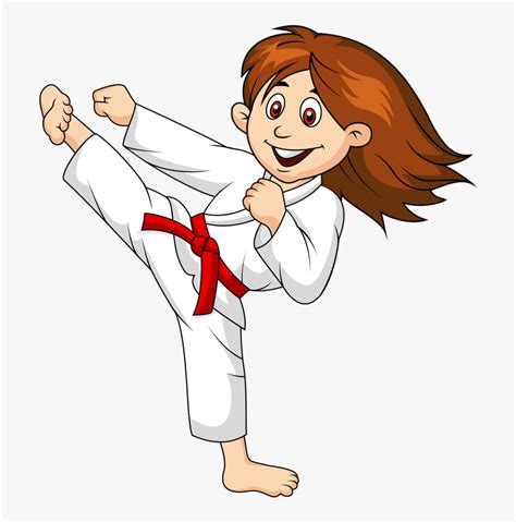Transparent Karate Chop Clipart Karate Cartoon Hd Png Download Kindpng