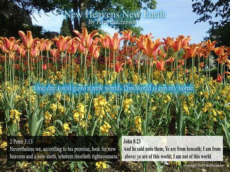New Heavens New Earth Photograph By Bible Verse Pictures