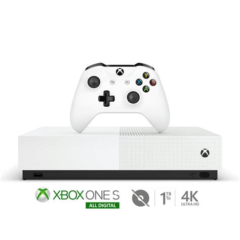 Microsoft Refurbished Xbox One S 1tb All Digital Edition Console With