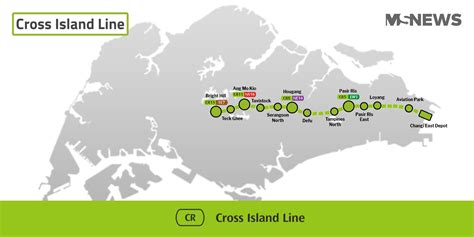 Cross Island Line Will Link Ang Mo Kio To Hougang In Just 3 Mrt Stops