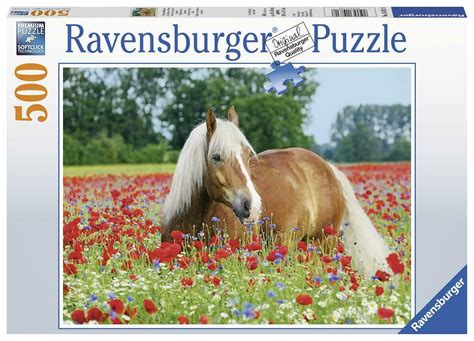 Millions of free jigsaw puzzles created by a large community. Horse in the Poppy Field 500 Piece Jigsaw Puzzle ...