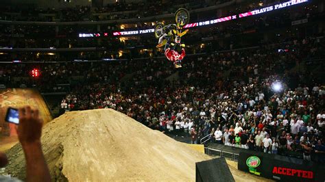 On august 4, 2006, at x games 12 wiki in los angeles, travis pastrana wiki became the first rider to land a double backflip in competition. Twenty years, 20 firsts -- Travis Pastrana's double backflip