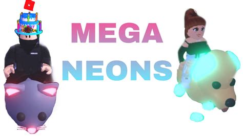 We Got Mega Neons In Adopt Me Youtube