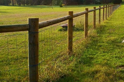 Rural Fencing Option Two Farm Fence Backyard Fences Fence Design