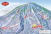 Stratton Mountain - Plan des pistes de ski Stratton Mountain