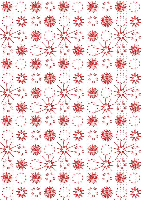 Printable Christmas Paper Patterns