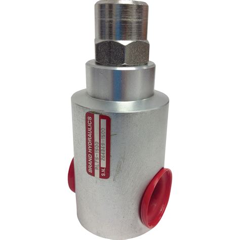Brand Hydraulic In Line Relief Valve — 25 Gpm Flow Rate Model Rl50