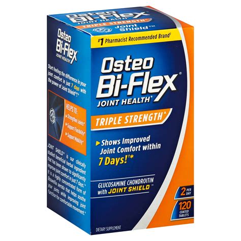 Osteo Bi Flex Joint Health Triple Strength Coated Tablets Shop Diet