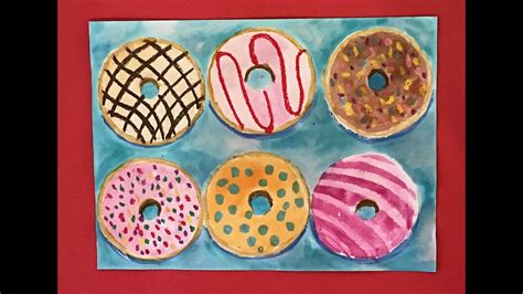 Donuts Art Tutorial Grades 2 4 Youtube