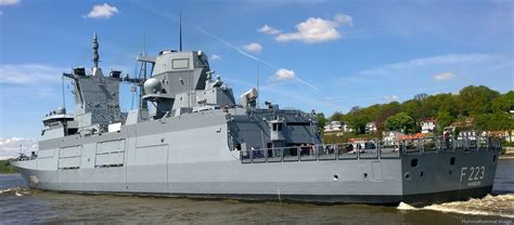 Fgs Nordrhein Westfalen F 223 Type 125 Class Frigate German Navy