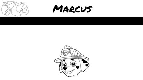 Comment Dessiner Marcus Pat Patrouille Youtube