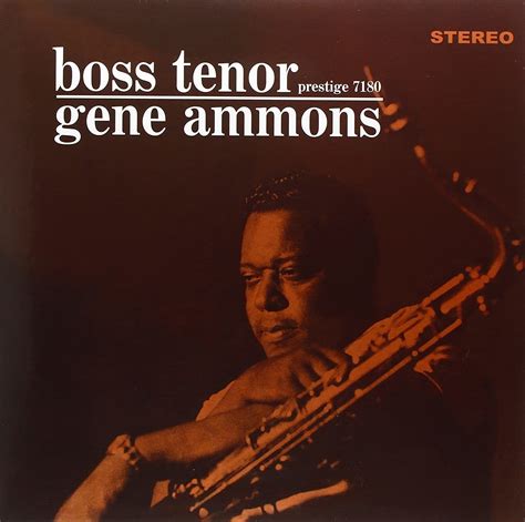 Gene Ammons Boss Tenor Lp Muziker