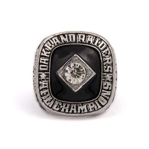 Alloy Rings Afc 1967 Oakland Raiders America Football Championship Ring