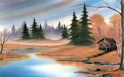 Step into peaceful woods, towering mountains, and deserts, all from your desktop! Hd Painting at PaintingValley.com | Explore collection of Hd Painting