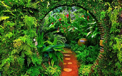 Garden Wallpapers Wallpaper Cave