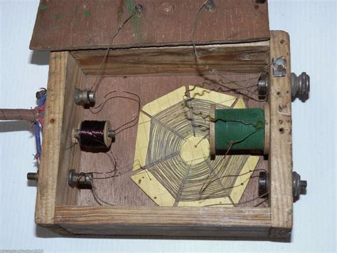 Detector Receiver Inside 1923 Vintage Radio Radio Design Old Radios