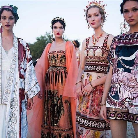 A Scent From Ancient Greece In New Dolce And Gabbana Show