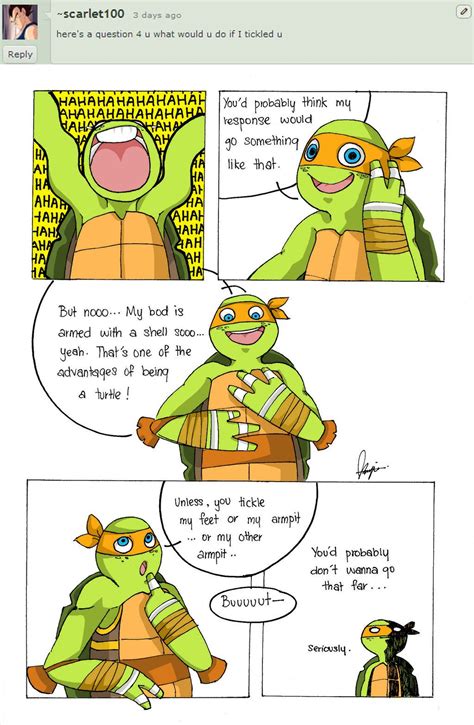 3rd Question Le Tickle By ~the Big M On Deviantart Tmnt Pinterest