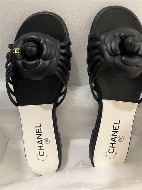 Rare Chanel Camellia Sandals Luxury Sneakers And Footwear On Carousell