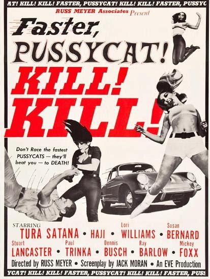 Faster Pussycat Kill Kill Paul Trinka Tura Satana Lori Williams Haji 1965 Prints At