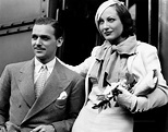 Douglas Fairbanks Jr with his first wife Joan Crawford - Luxurious Magazine