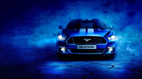 1920x1080 Blue Ford Mustang Laptop Full Hd 1080p Hd 4k Wallpapers