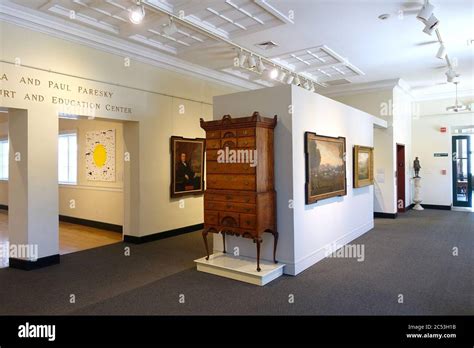 Interior View Bennington Museum Bennington Vt Stock Photo Alamy