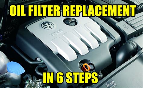 How To Replace Oil Filter On VW Golf Mk5 Passat B6 Jetta TDI In 6 Steps