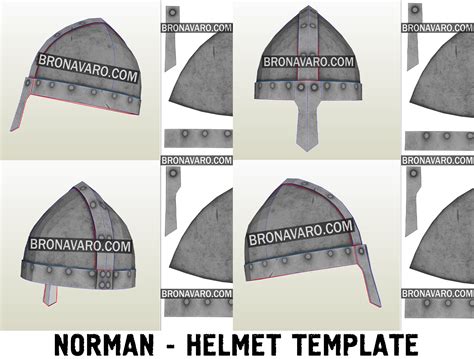 Historical Medieval Helmets Foam Template Knight Cosplay Helmet