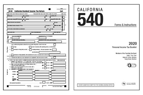 California Tax Forms 2020 Printable State Ca 540 Form And Ca 540