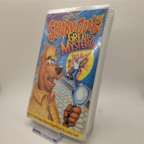 Scooby Doos Greatest Mysteries Vhs 1998 Cartoon Network New