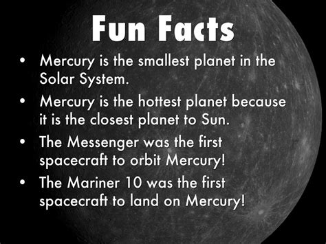 Planet Mercury Facts