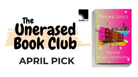 The Unerased Book Club Brown Girls By Daphne Palasi Andreades Youtube