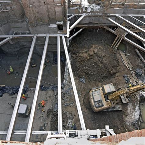 Construction Pit Blinding Concrete In Process Download Scientific