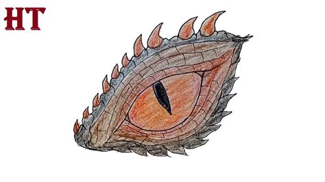 This video will show you how to draw a dragon. How to Draw a Dragon Eye Step by Step