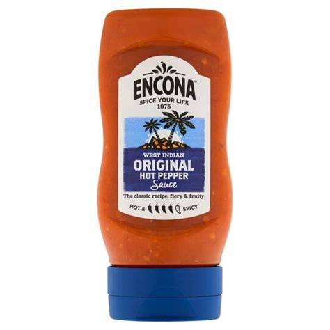 Encona Original Hot Pepper Sauce 285ml Tesco Groceries