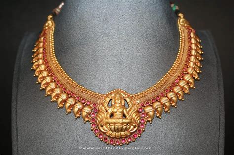 Marriage Antique Gold Long Necklace Designs