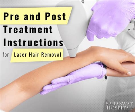 Pre And Post Treatment Instructions For Laser Hair Removal