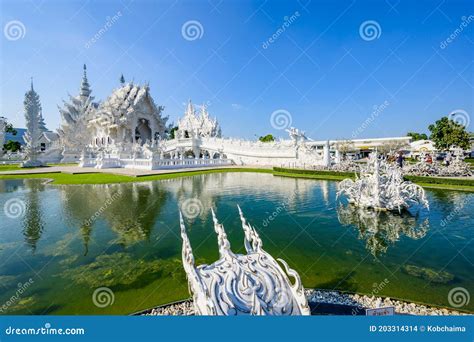 Chiang Rai Thailand November 9 2020 Wat Rong Khun Or White Temple