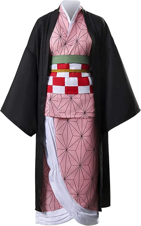 Anime Cosplay Kimono For Demon Slayer Costume For Kimetsu No Yaiba