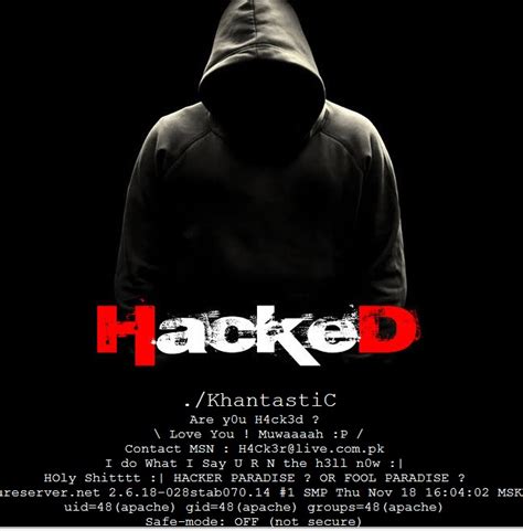 The Hackers Paradise Hacked By Khantastic