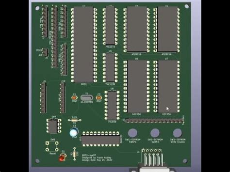 Demonstration Of Using Kicad With The Auto Router To Quickly Design A