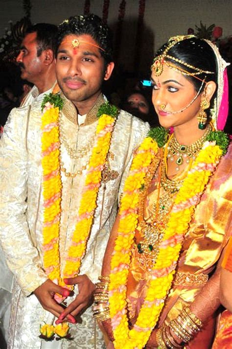 The duo has completed 9 years of marriage, and to mark the special day, allu arjun shared an adorable photo from their wedding. A TO Z ACTRESS IMAGES: ALLU ARJUN WEDDING ALBUM