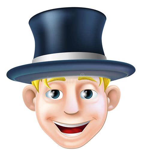 Man In Top Hat Cartoon Stock Photography Image 29356202